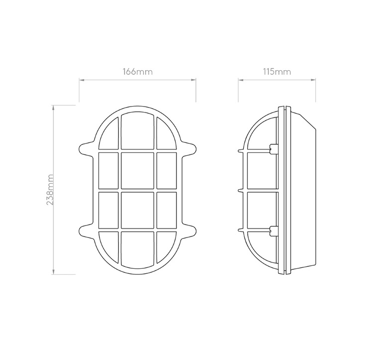 Thurso oval studio astro applique ou plafonnier wall or ceiling light  astro lighting 1376006  design signed nedgis 144237 product