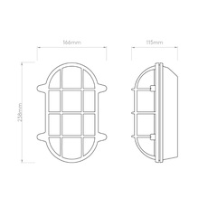 Thurso oval studio astro applique ou plafonnier wall or ceiling light  astro lighting 1376006  design signed nedgis 144237 thumb