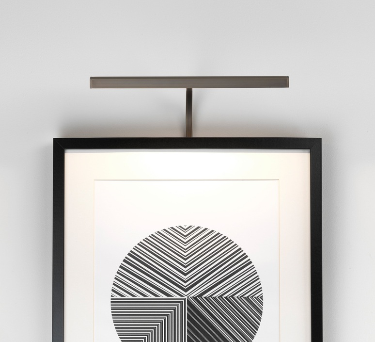 Wall Painting Light Mondrian 300 Bronze L30cm H50cm Astro Lighting Nedgis Lighting