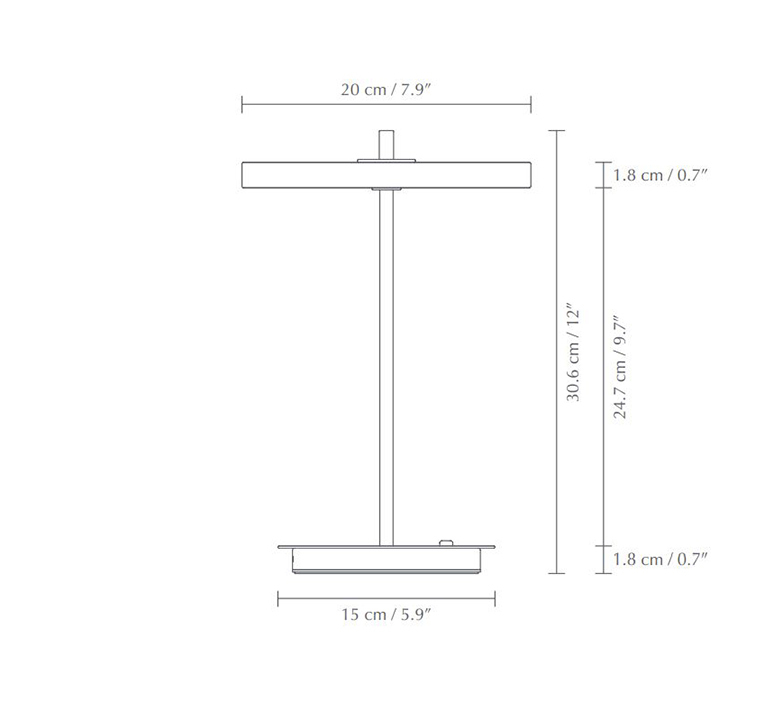 Asteria move soren ravn christensen baladeuse portable lamp  umage 2385  design signed nedgis 205485 product