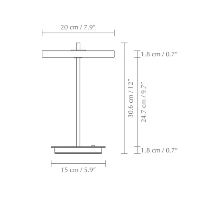 Asteria move soren ravn christensen baladeuse portable lamp  umage 2402  design signed nedgis 132192 product