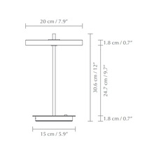 Asteria move soren ravn christensen baladeuse portable lamp  umage 2402  design signed nedgis 132192 thumb