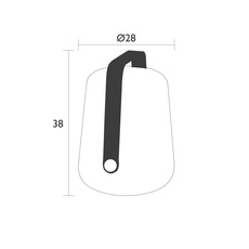 Balad lampe h38 tristan lohner baladeuse d exterieur outdoor portable lamp  fermob 3622b9  design signed nedgis 173857 thumb