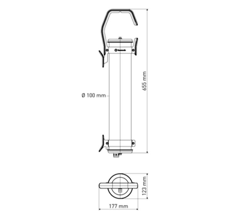 Balke sammode studio baladeuse d exterieur outdoor portable lamp  sammode balke ms1201  design signed 64327 product