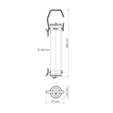 Balke sammode studio baladeuse d exterieur outdoor portable lamp  sammode balke ms1201  design signed 64327 thumb