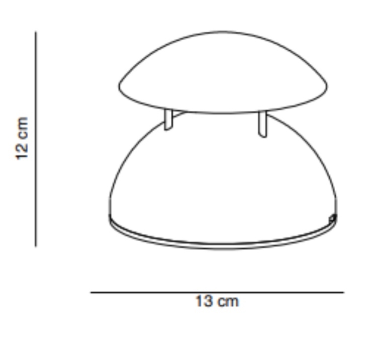 Bell cristian cubina baladeuse d exterieur outdoor portable lamp  alma light 2060 010  design signed nedgis 116903 product