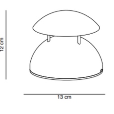 Bell cristian cubina baladeuse d exterieur outdoor portable lamp  alma light 2060 010  design signed nedgis 116903 thumb