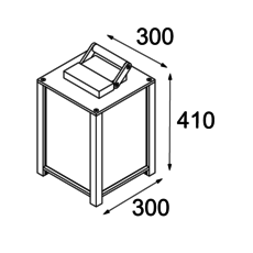 Kabaz floor led studio modular baladeuse d exterieur outdoor portable lamp  modular 11130809  design signed 34803 thumb