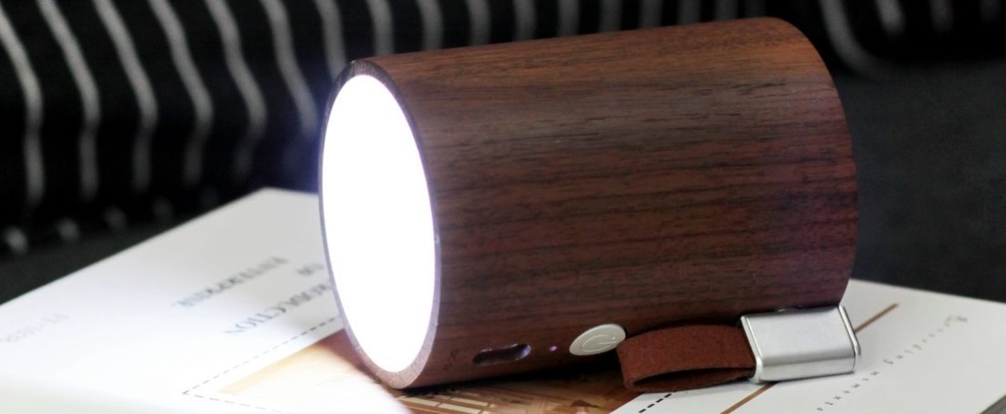 banner-image Baladeuse drum speaker noyer led lm o7cm h9 5cm gingko normal