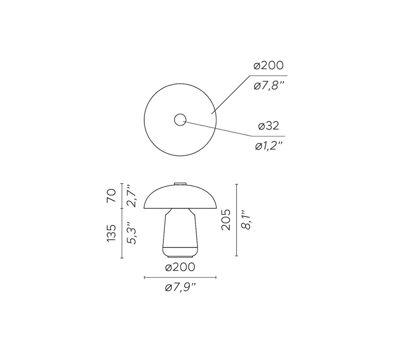 Ongo jessica corr for tzelan baladeuse portable lamp  contardi acam 004400  design signed nedgis 163907 product