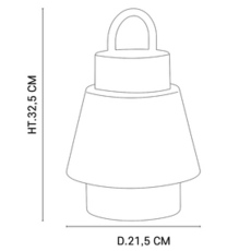 Singapour market set studio baladeuse portable lamp  market set 655891  design signed nedgis 110797 thumb