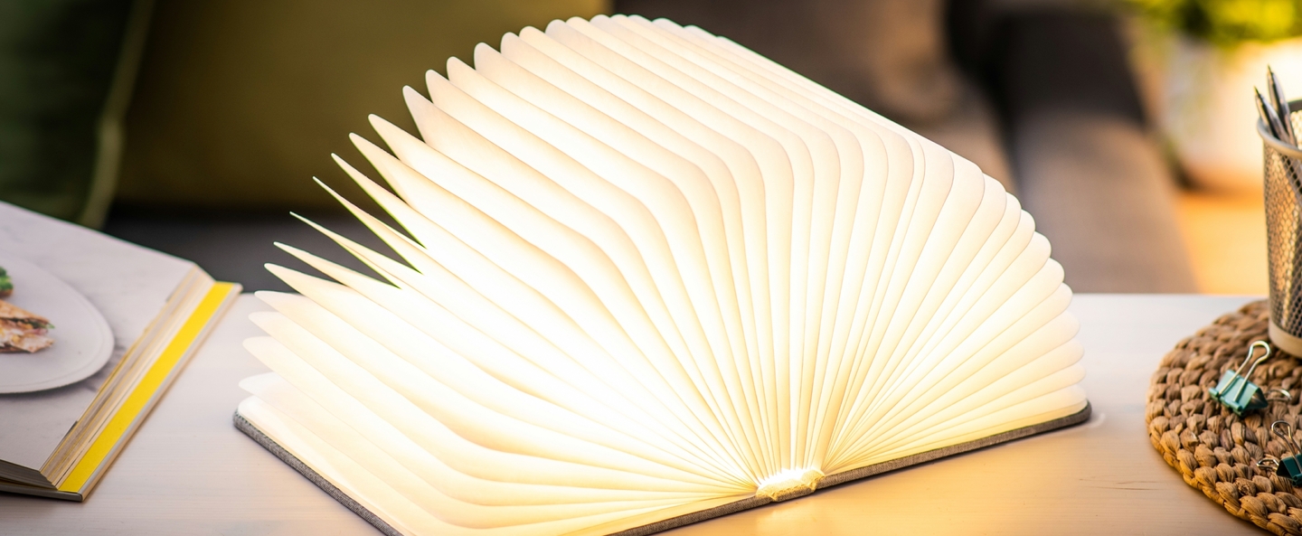 banner-image Baladeuse smart book large gris l17cm h21 5cm gingko normal