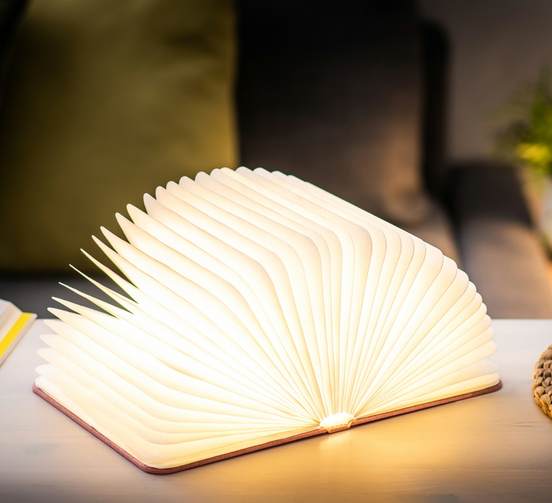 Smart book large studio gingko baladeuse portable lamp  gingko gk12f pk1  design signed nedgis 96723 product