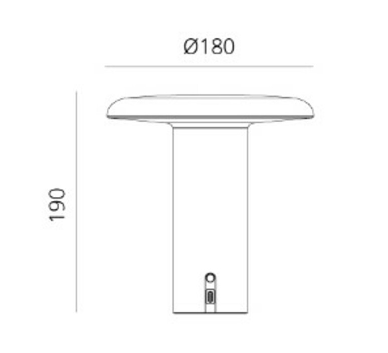 Takku studio foster partners baladeuse portable lamp  artemide 0151030a  design signed nedgis 202158 product