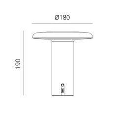 Takku studio foster partners baladeuse portable lamp  artemide 0151030a  design signed nedgis 160419 thumb