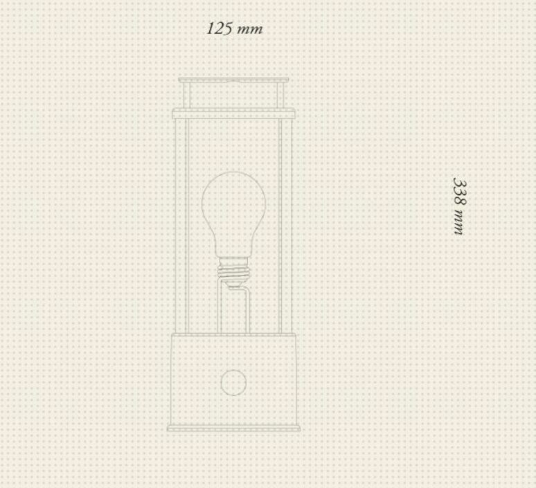 The muse laiton massif edition speciale studio tala baladeuse portable lamp  tala muse pbl sb 01  design signed nedgis 159746 product