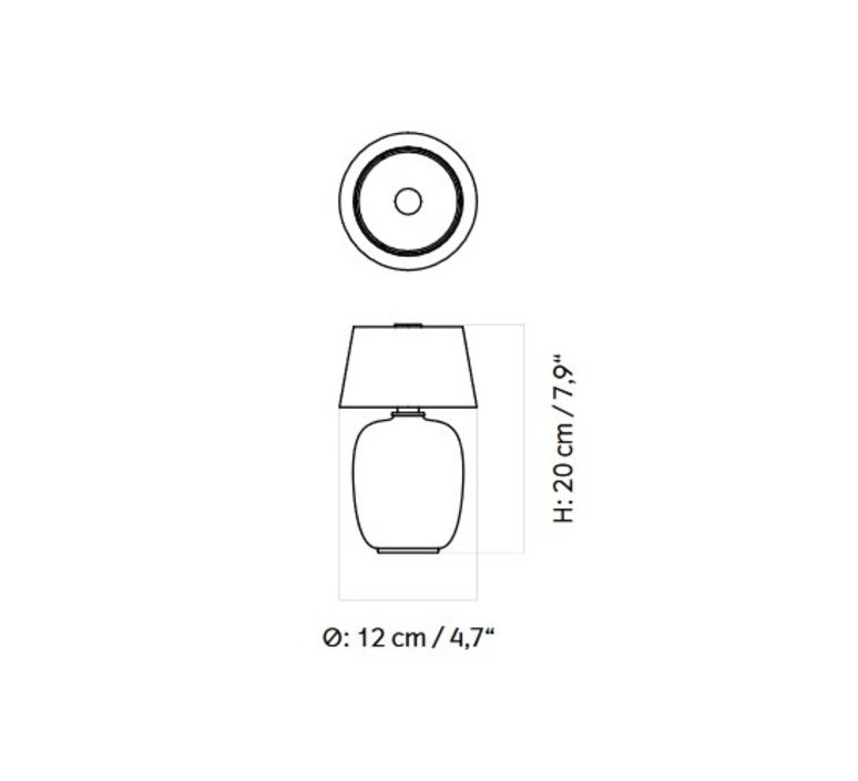 Torso kroyer saetter lassen  baladeuse portable lamp  menu 1290539  design signed nedgis 151720 product