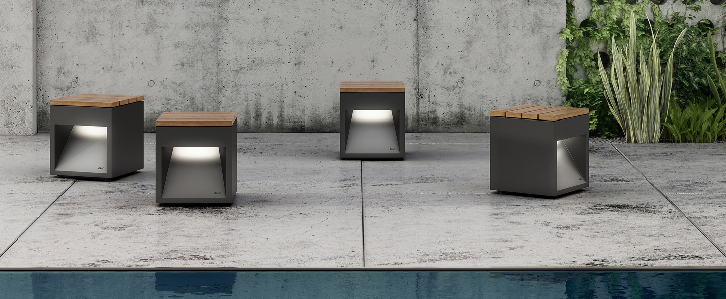 banner-image Banc d exterieur lumineux lap bench bois gris l160cm b lux normal
