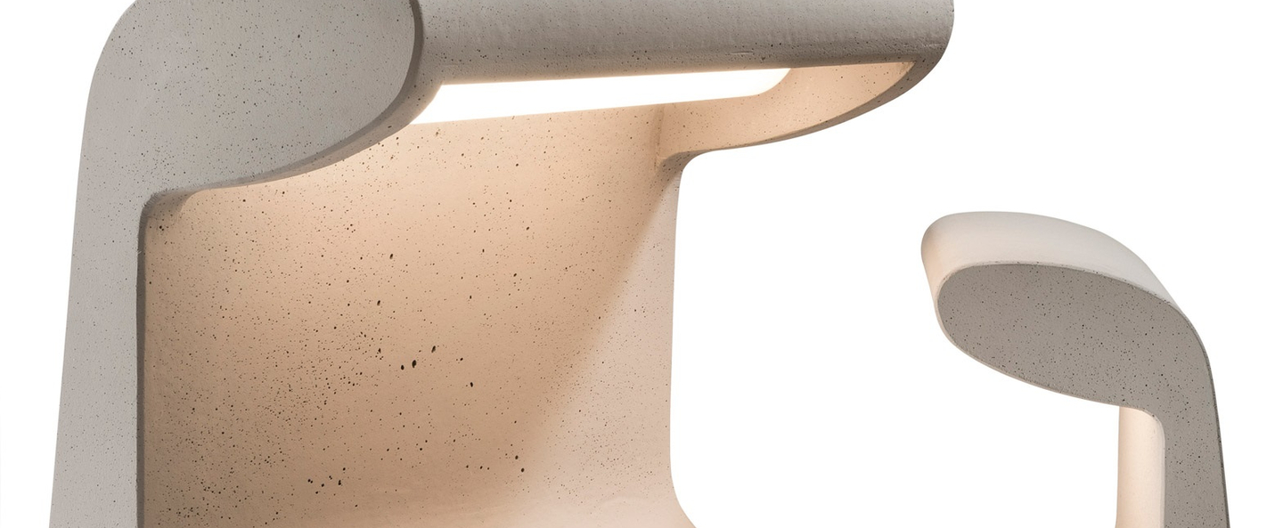 banner-image Borne beton interieur led 3000k 3840lm l50cm h50cm nemo lighting normal