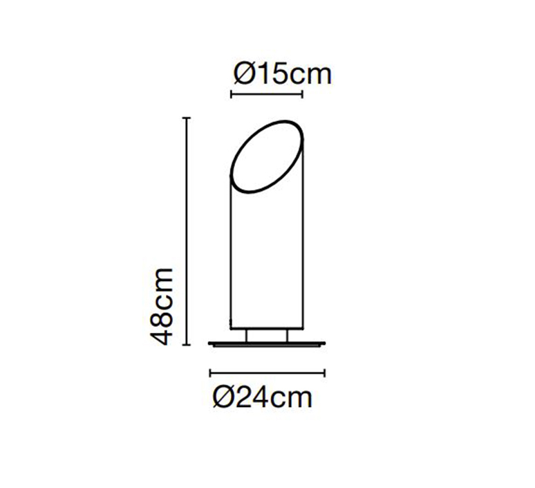 Elipse p 48 josep lluis xucla borne landscape light  marset a707 001 38  design signed nedgis 115899 product