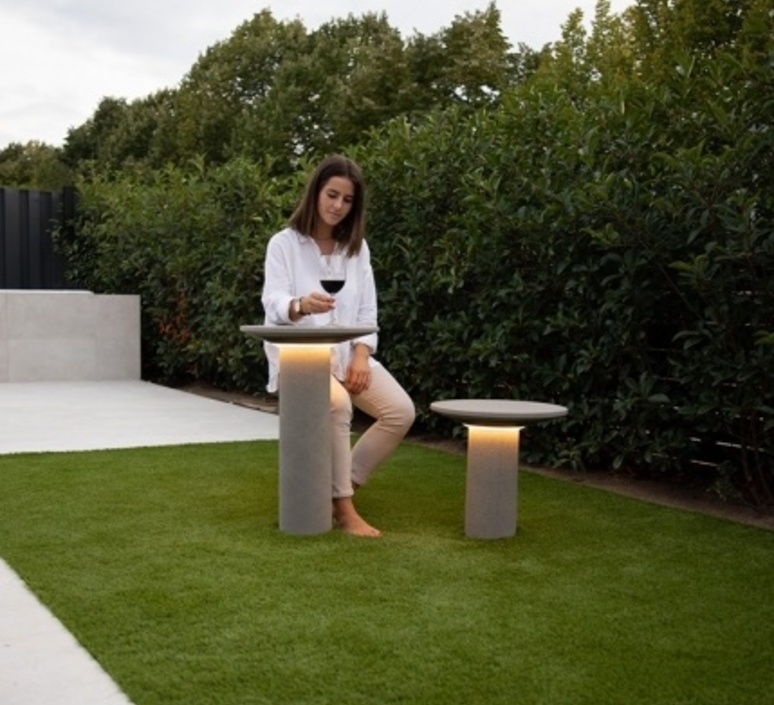 Moal bollard studio leds c4 borne landscape light  leds c4 55 e087 dc cl  design signed nedgis 148680 product