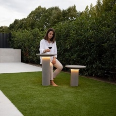 Moal bollard studio leds c4 borne landscape light  leds c4 55 e087 dc cl  design signed nedgis 148680 thumb