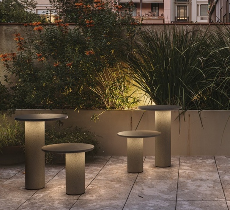 Moal bollard studio leds c4 borne landscape light  leds c4 55 e087 dc cl  design signed nedgis 148682 product