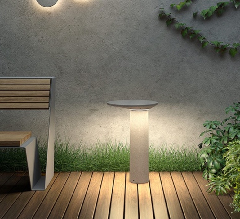 Moal bollard studio leds c4 borne landscape light  leds c4 55 e088 dc cl  design signed nedgis 148692 product