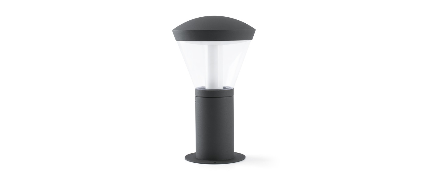 Borne shelby noir h33cm faro normal