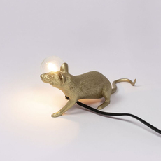 Mouse lie down marcantonio raimondi malerba lampe a poser table lamp  seletti 14943 gld  design signed nedgis 97845 thumb