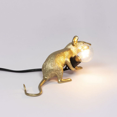 Mouse lie down marcantonio raimondi malerba lampe a poser table lamp  seletti 14943 gld  design signed nedgis 97846 thumb