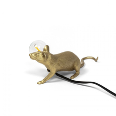 Mouse lie down marcantonio raimondi malerba lampe a poser table lamp  seletti 14943 gld  design signed nedgis 97849 thumb