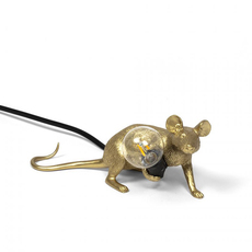 Mouse lie down marcantonio raimondi malerba lampe a poser table lamp  seletti 14943 gld  design signed nedgis 97851 thumb