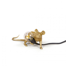 Mouse lie down marcantonio raimondi malerba lampe a poser table lamp  seletti 14943 gld  design signed nedgis 97853 thumb