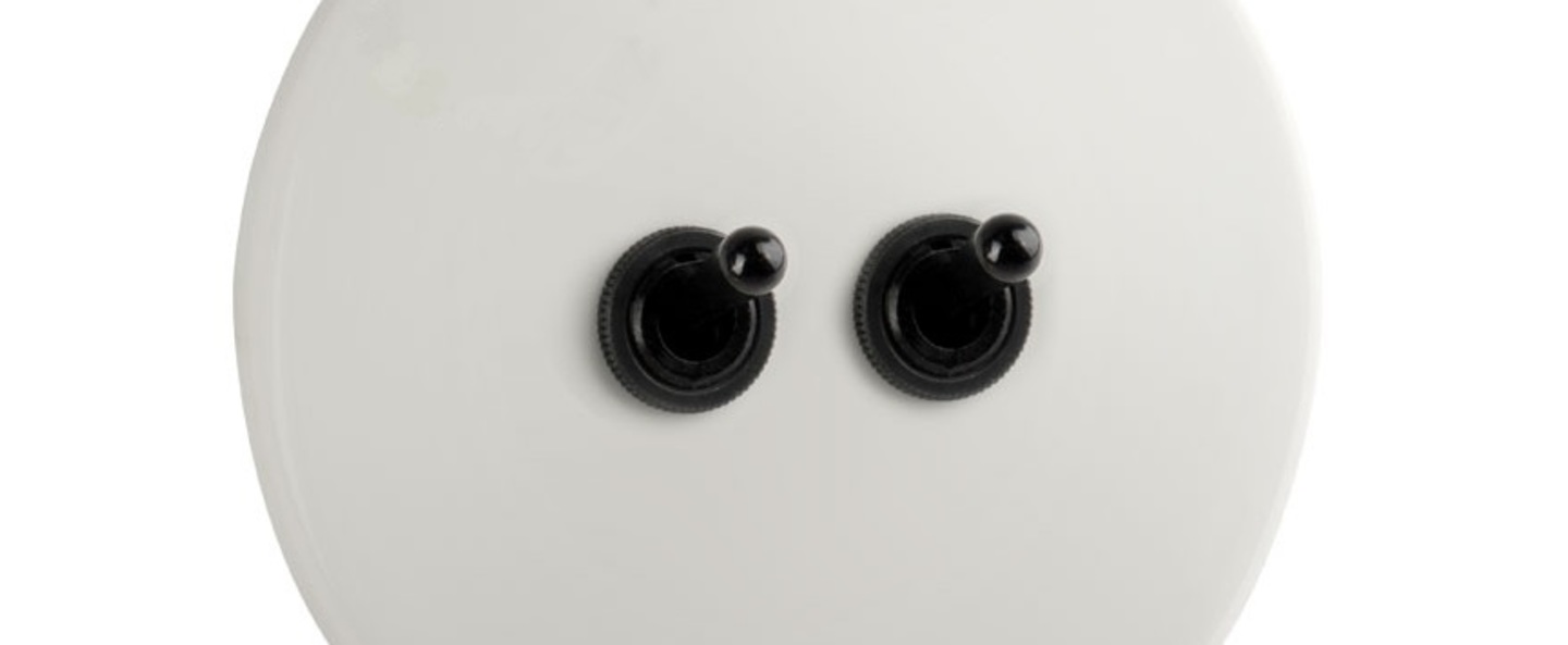 banner-image Interrupteur pure porcelaine noir o10cm h10cm zangra normal