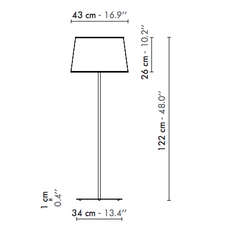 122 grand nuage herve langlais lampadaire floor light  designheure l122gngo  design signed nedgis 121397 thumb