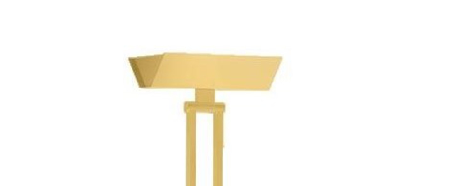 banner-image Lampadaire 555 led laiton poli h185cm lumen center italia normal