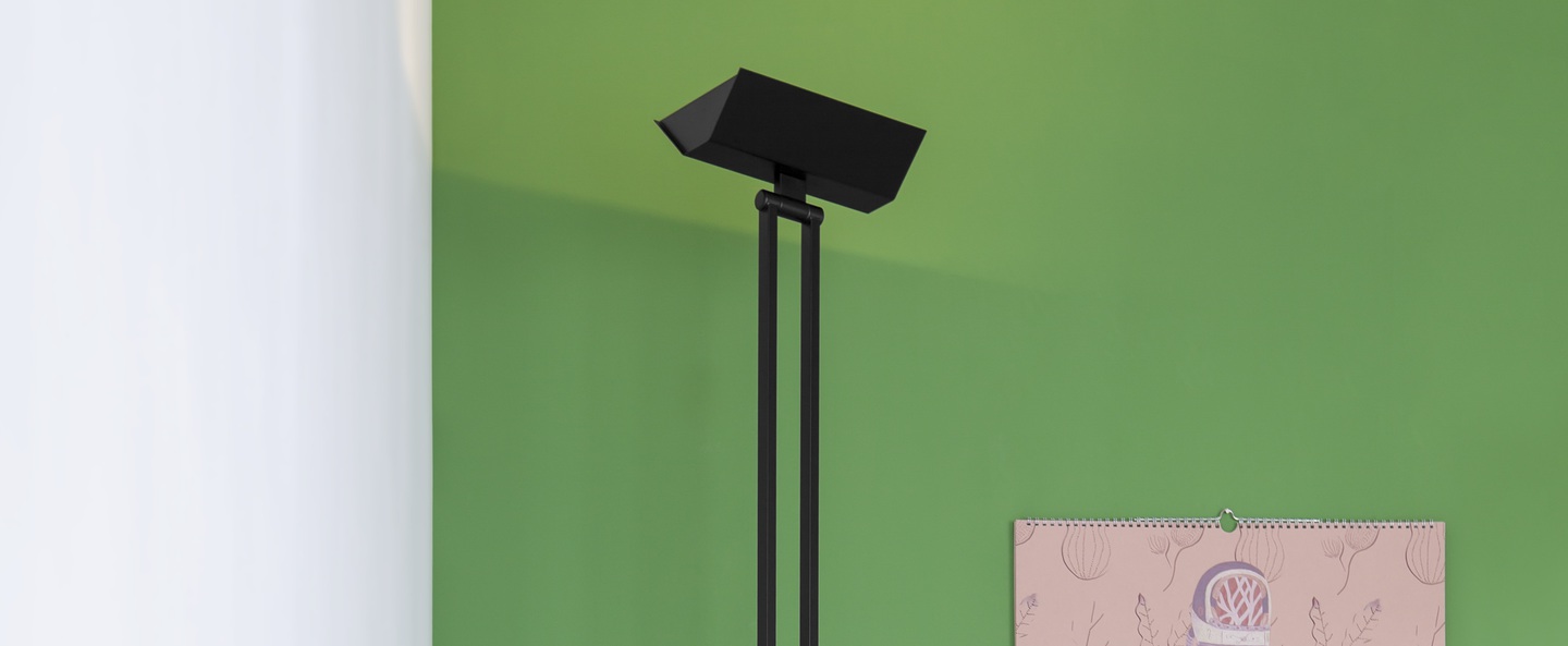 banner-image Lampadaire 555 led noir h185cm lumen center italia normal