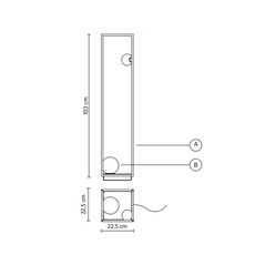 Abachina edmondo testaguzza lampadaire floor light  karman hp291 b1 int  design signed nedgis 143996 thumb