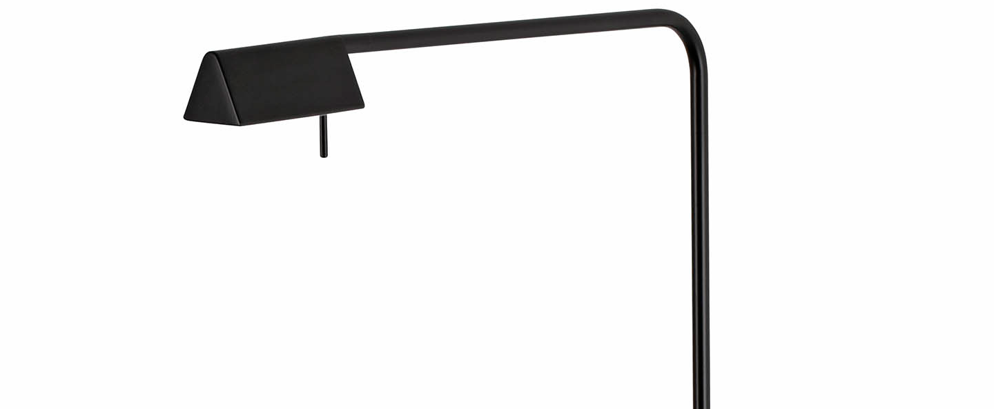 Lampadaire academy noir led h56cm h122cm faro normal