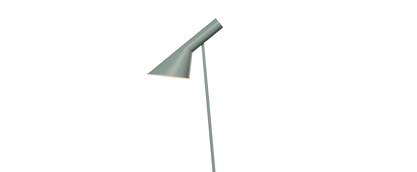 Lampadaire aj bleu ciel l27 5cm h130cm louis poulsen normal