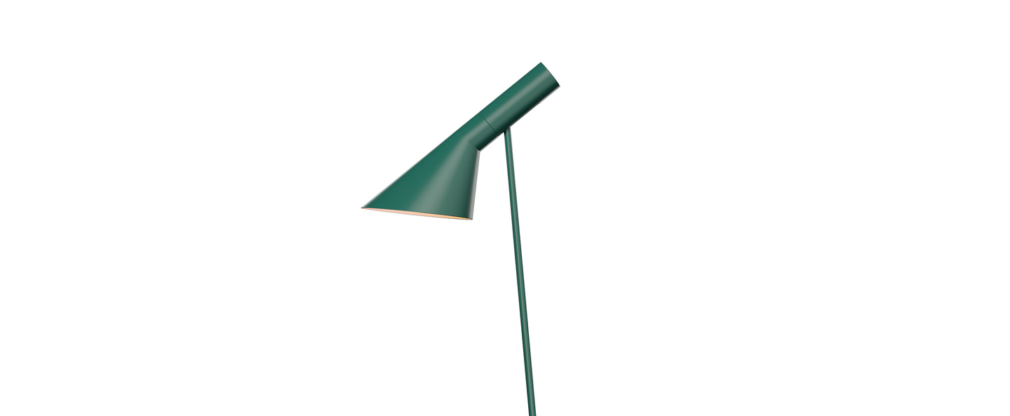 Lampadaire aj vert l27 5cm h130cm louis poulsen normal