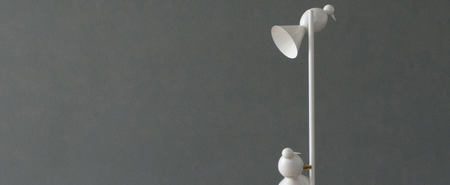banner-image Lampadaire alouette standing three birds blanc lcm h150cm atelier areti normal