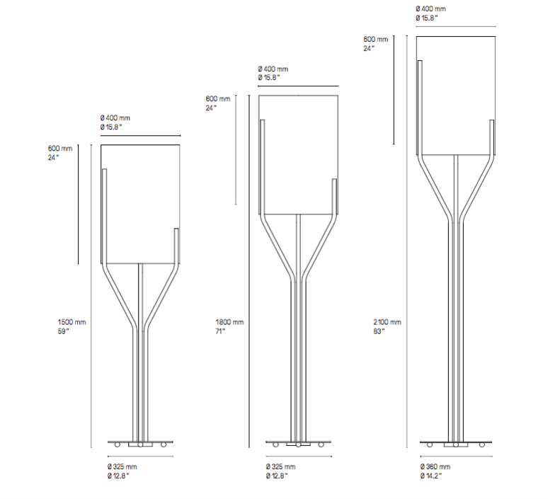 Arborescence l  lampadaire floor light  cvl arborescence floor l  design signed 53335 product