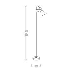 B4 grand modele rene jean caillette lampadaire floor light  disderot b4 n gm  design signed nedgis 138507 thumb