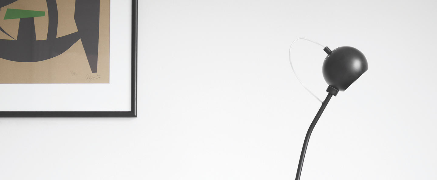banner-image Lampadaire ball noir mat l24cm h130cm frandsen normal