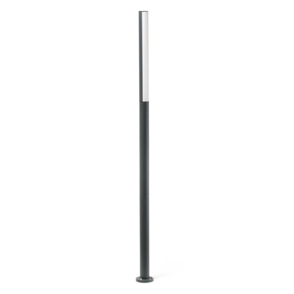 Floor light, BERET-3, gris, 0LED, 4000K 