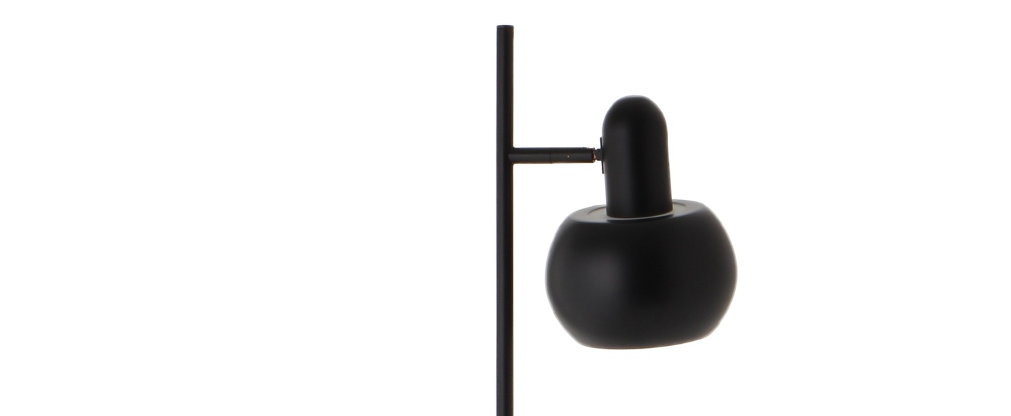 Lampadaire bf 20 simple noir mat l31cm h140cm frandsen normal