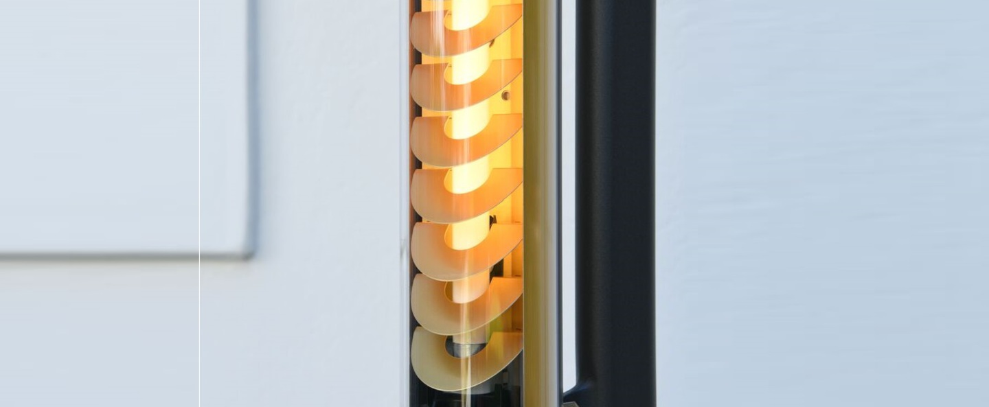 banner-image Lampadaire bodom charbon laiton led l38cm h205cm sammode normal