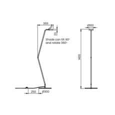 Cap studio frandsen design  lampadaire floor light  frandsen 127389  design signed nedgis 142426 thumb